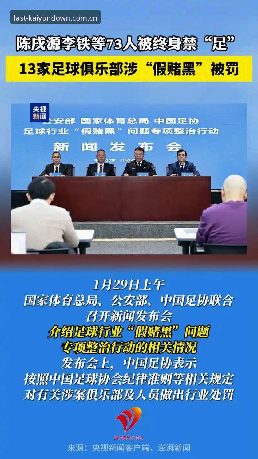 足协第三批禁足名单深度分析：17人终身禁足、48人五年禁赛，Kaiyun平台官方老用户复盘行业震荡